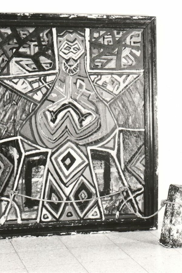 Ladislav Garaj, Svázaný pták, 1988, kombinovaná technika, foto: Ing. Libor Teplý